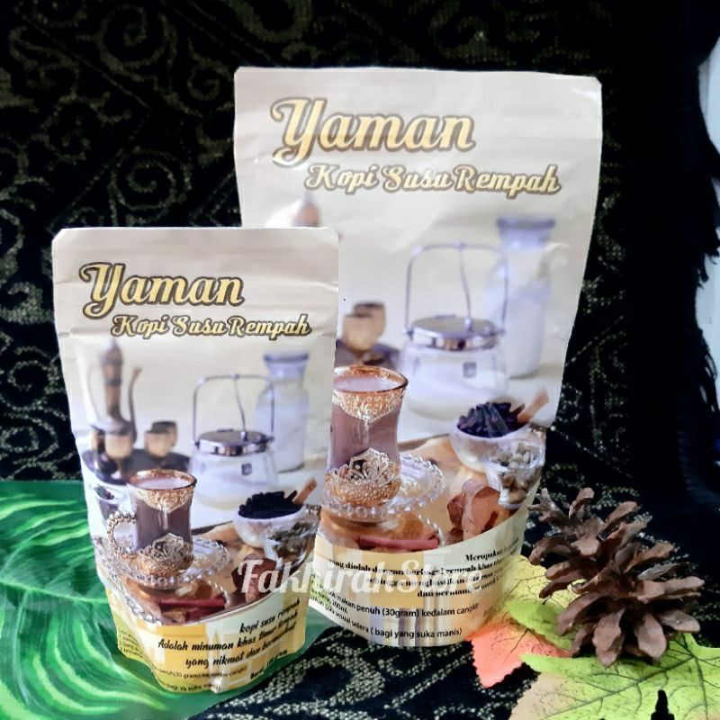 

Kopi Susu Rempah YAMAN Original 250gr Kopi susu Rempah YAMAN 100gr