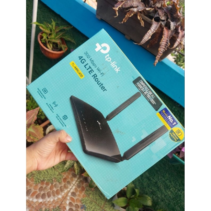 Modem Router TP Link TL MR6400 4G LTE Unlock All Operator Second Bekas Like New