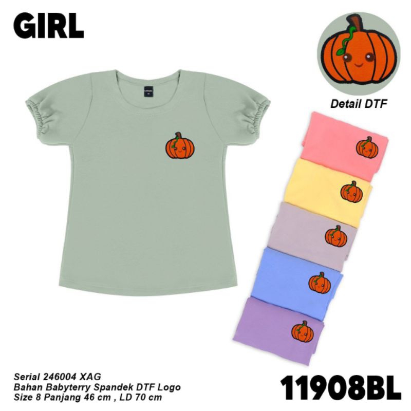 WWZ Lemone Atasan Kaos Anak Perempuam