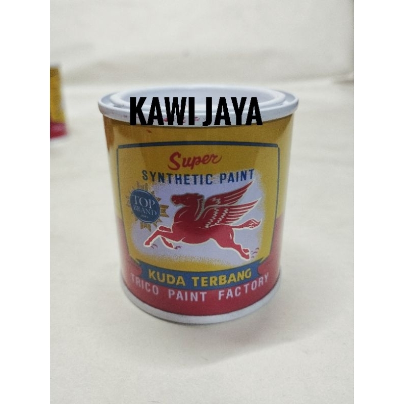 

Cat Minyak Kuda Terbang 0,1Liter - Super Synthetic Paint Kuda Terbang - Cat Kayu - Cat Minyak -Cat Besi