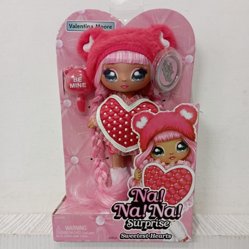 ORI original NaNaNa nanana na na na surprise sweetest hearts valentina moore valentine doll plush be