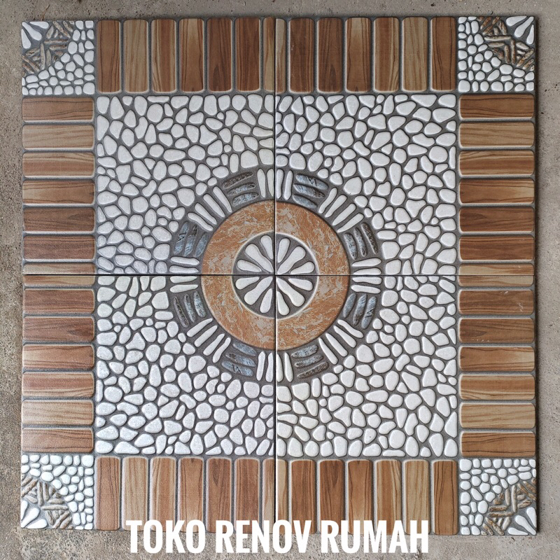 keramik 30x30 kasar motif batu/ keramik lantai kamar mandi/ keramik teras/ keramik garasi/ keramik l