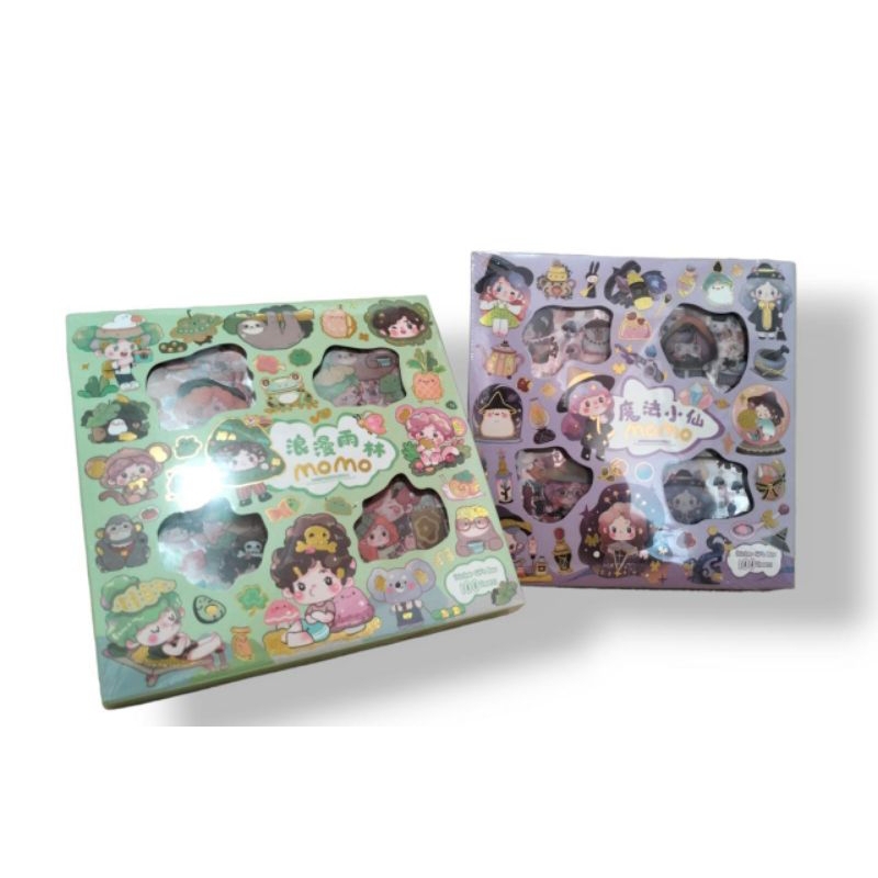 

stiker Momo seratus pcs