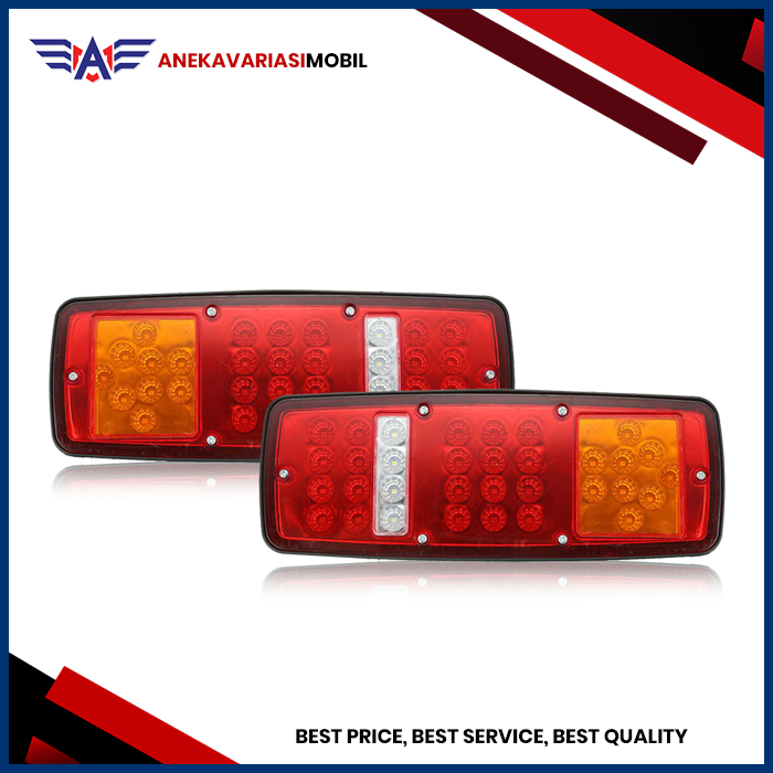 Stoplamp Lampu Belakang Truk Variasi LED Truk Stop lamp Benz Mini