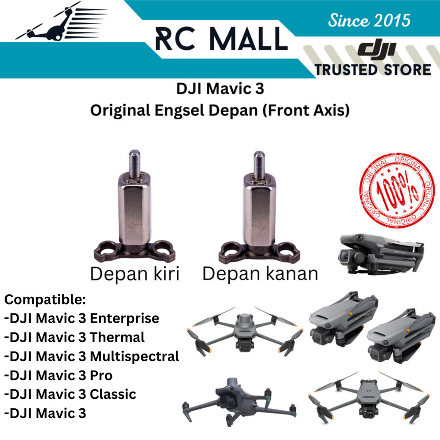 Engsel Motor Arm Depan DJI Mavic 3 Enterprise DJI Mavic 3 Thermal DJI Mavic 3 Multispectral DJI Mavi