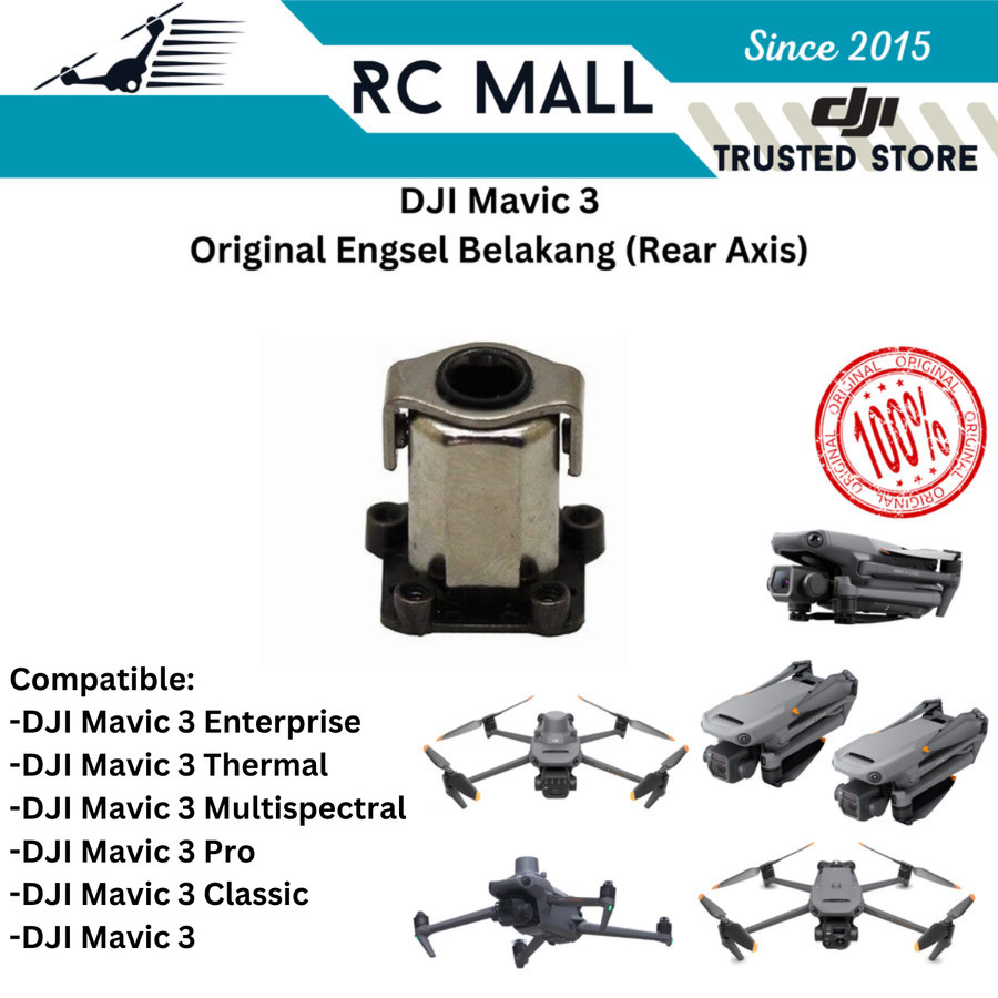 Engsel Motor Arm Belakang DJI Mavic 3 Enterprise DJI Mavic 3 Thermal DJI Mavic 3 Multispectral DJI M
