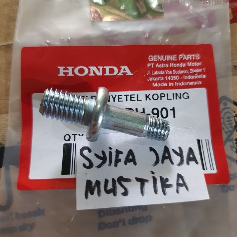 baut setelan setut kopling supra x125 kirana karisma blade revo fit fi