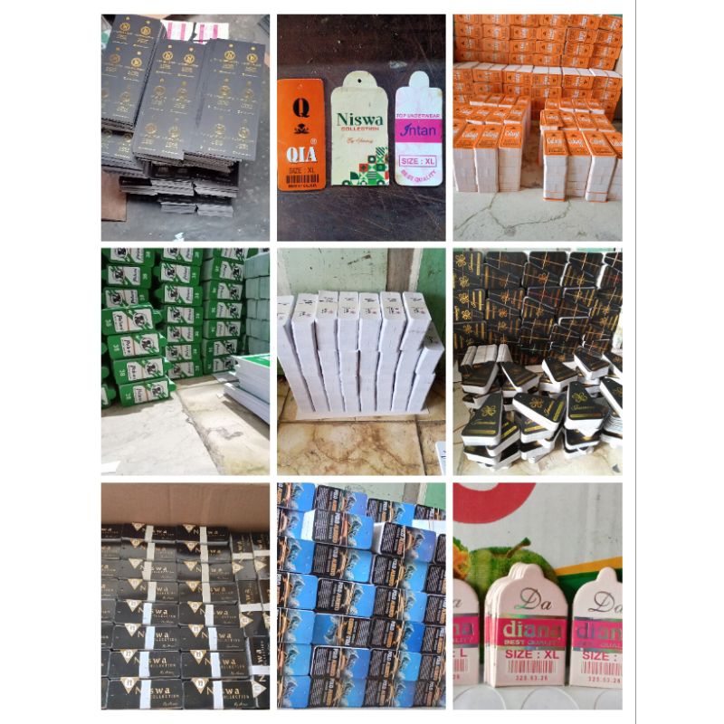 Label Hang Tag Baju | Hang Tag Baju | Hang Tag Baju Custom | Hang Tag Premium Foil
