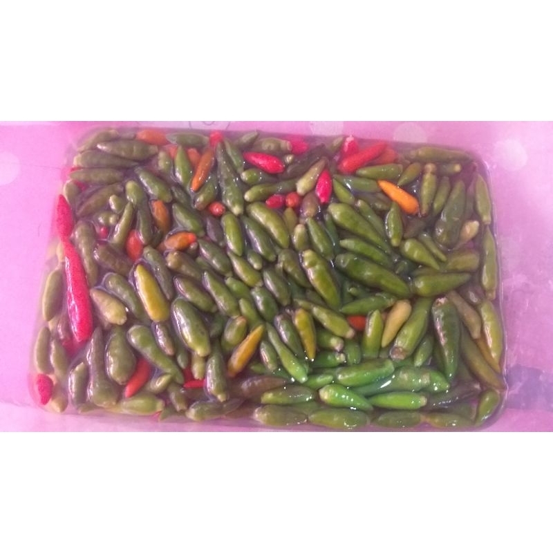 

Perpaket CUKO RAWIT Acar Cabe Rawit Lombok Mie Titi Lombok Mie Kering