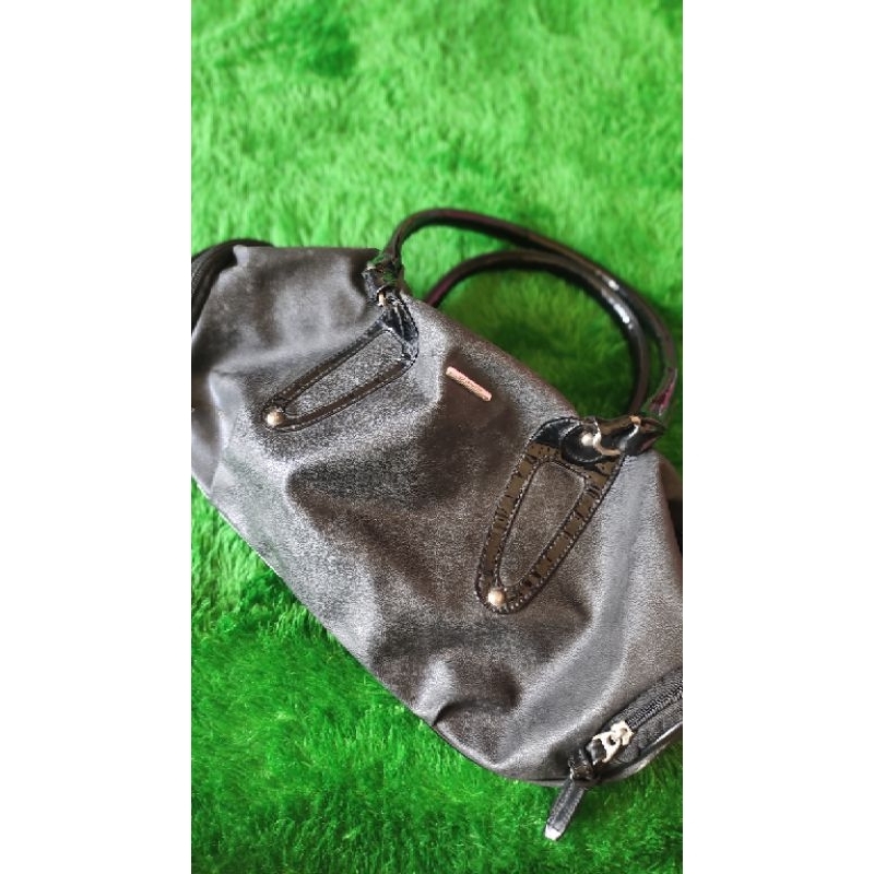 Tas Wanita Slempang Sophie Martin Warna Hitam PRELOVED