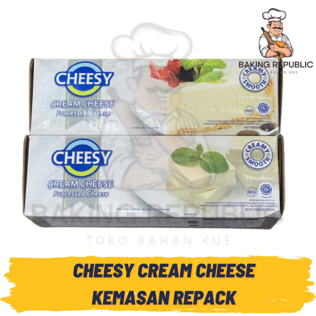 

CHEESY CREAM CHEESE | 240GR | KEJU CHEESY CREAM | KEMASAN BARU | ORDER HANYA MENGGUNAKAN INSTAN !