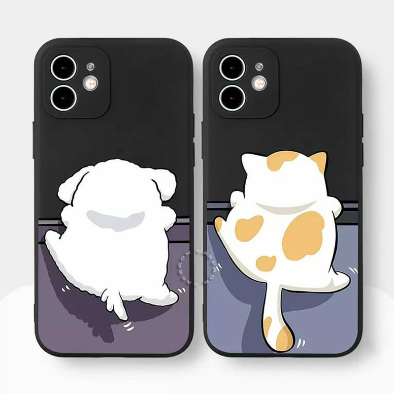 [CP-4]SOFTCASE TPU COUPLE FOR ALL TYPE HP VIVO/OPPO/REALME/IPHONE/XIA0MI/SAMSUNG V27E V275G Y27 5G Y