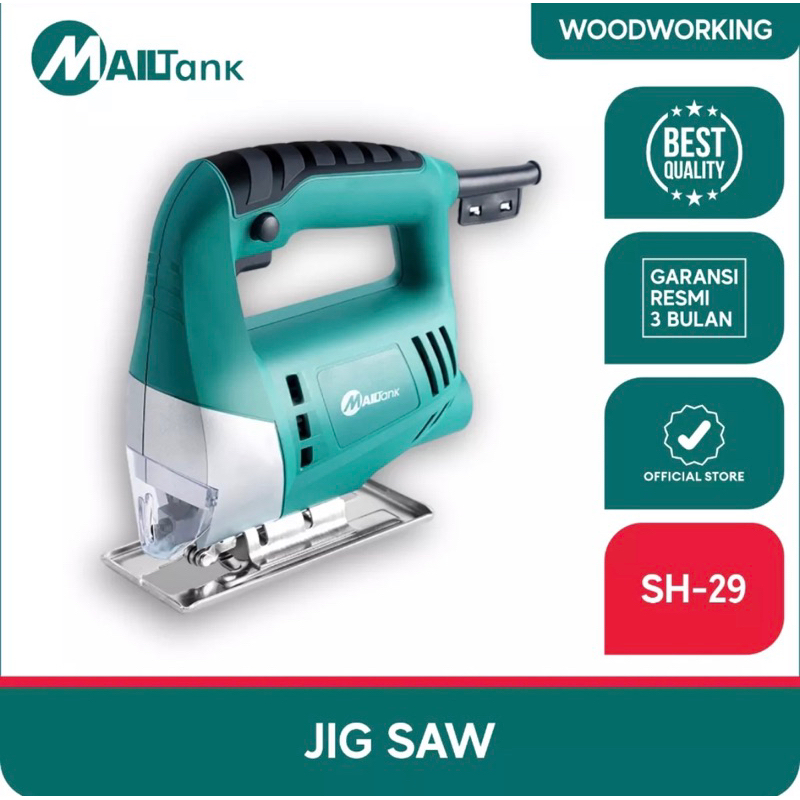 mesin jigsaw sh29 mailtank / mesin gergaji kayu mailtank / mesin potong kayu mailtank / mesin gergaj
