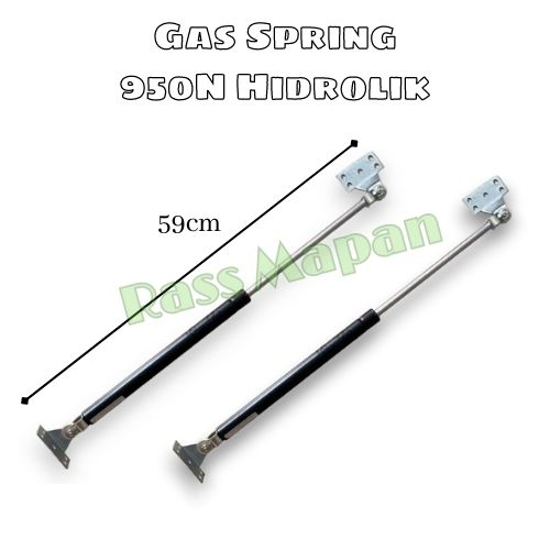Hidrolik Gas Spring 950N 95 Kg Pintu Panjang Ranjang Tempat Tidur Jendela/GAS BED 60KG