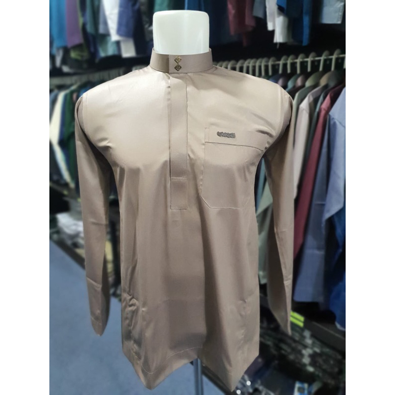 Baju Koko Pria Semi Gamis Al Maymanah Saudi Import Korea/ AL MAIMANAH