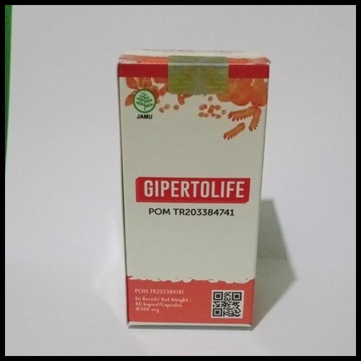 PROMO GIPERTOLIFE Kapsul HERBAL Obat Darah Tinggi / Hipertensi Herbal Alami