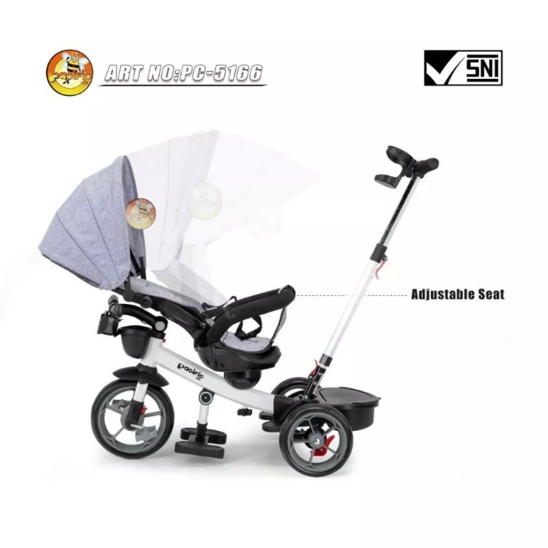 TRICYCLE PACIFIC PC-5166 / SEPEDA RODA TIGA ANAK