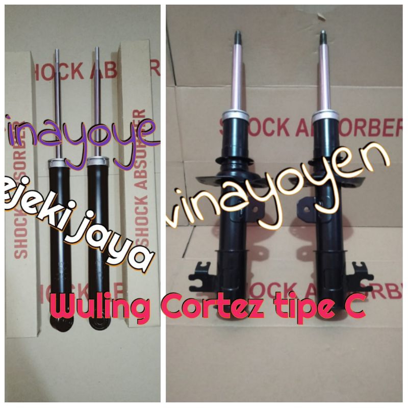 shockbreaker Wuling Cortez tipe C depan belakang original