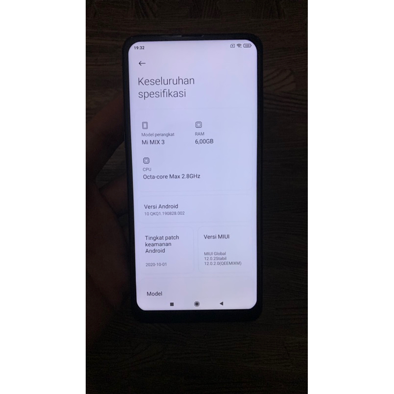 Xiaomi Mi mix 3 6 128