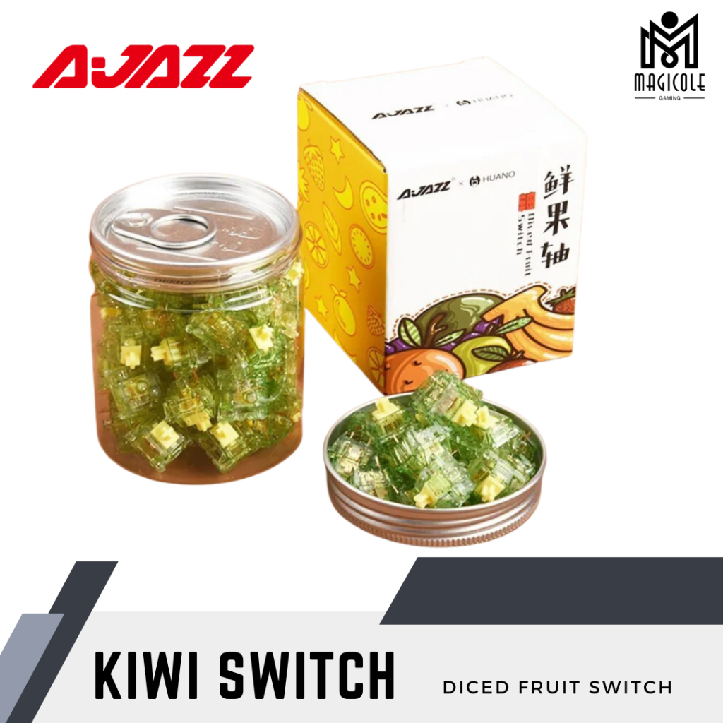 AJAZZ DICED FRUIT SWITCH - Kiwi Switch Tactile