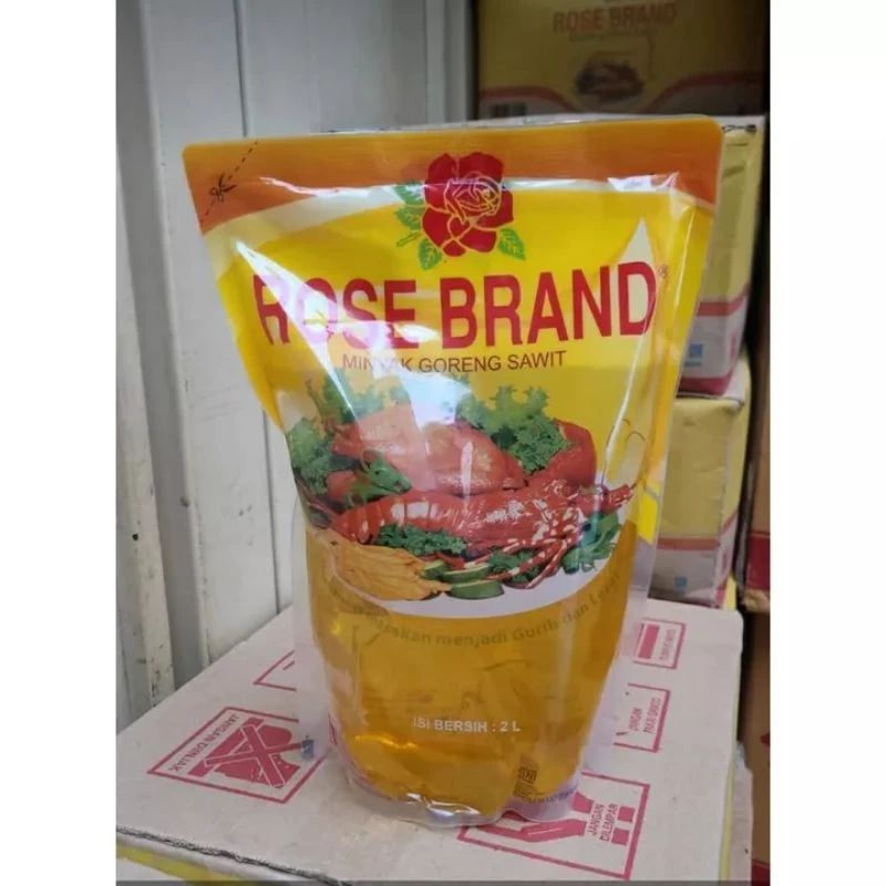 

Minyak goreng 2 liter rosebrand