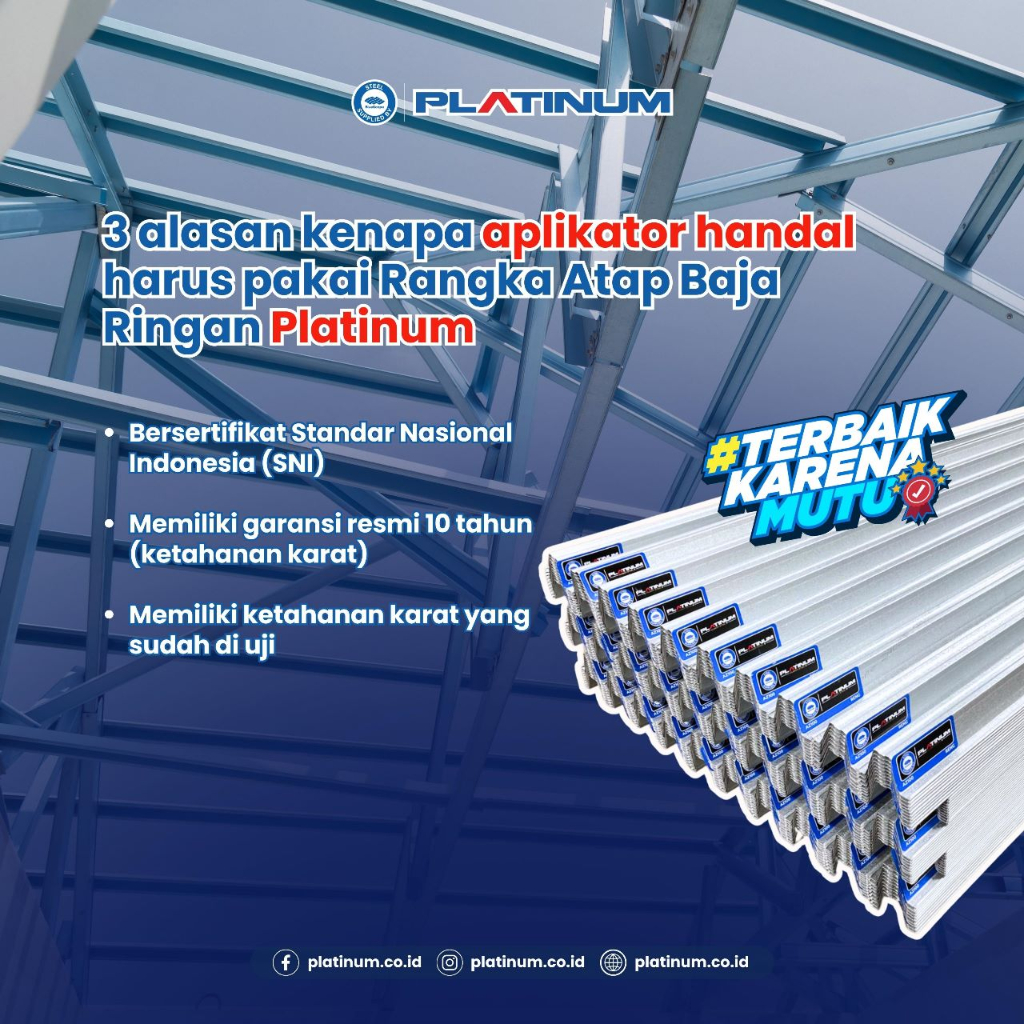 BAJA RINGAN SNI RENG PLATINUM CILEGON STEEL 0,45mm