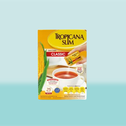 

TROPICANA SLIM SWEETENER CLASIC ISI 25 SACHET / 50 SACHET/ 100 SACHET