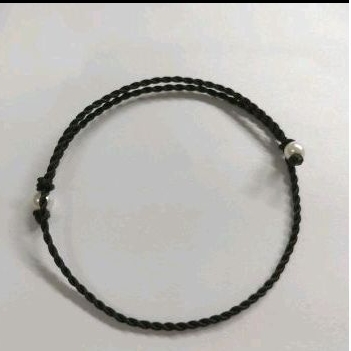 Gelang Tangan/ Kaki Tali Hitam Knotting