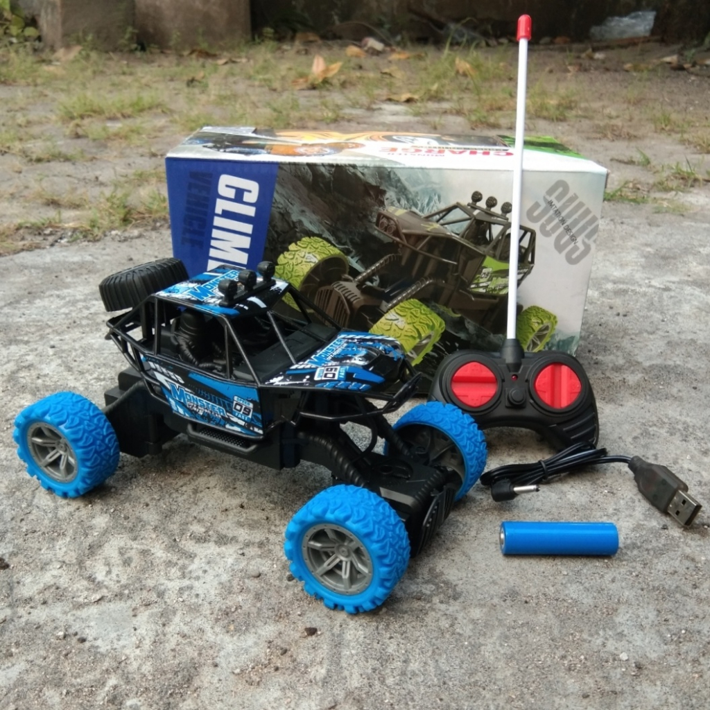 Mainan Mobil RC Remote Control Jeep Monster 1009B Climbing Vehicle Ada Lampu | Mainan Mobil Remote R