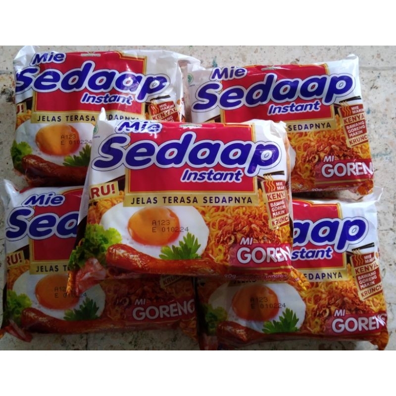 

mie sedap 3 bungkus