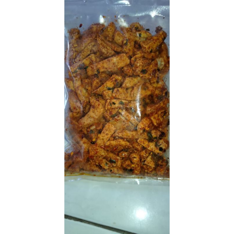 

Basreng Pedas Daun jeruk