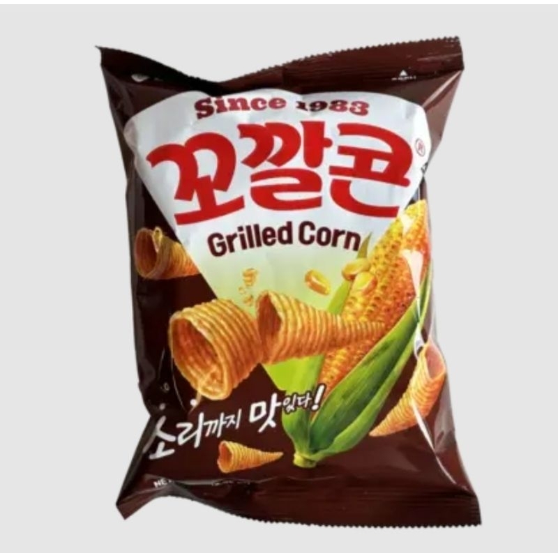 

Lotte Kkokal Grilled Corn Snack / Non Halal 67 gram