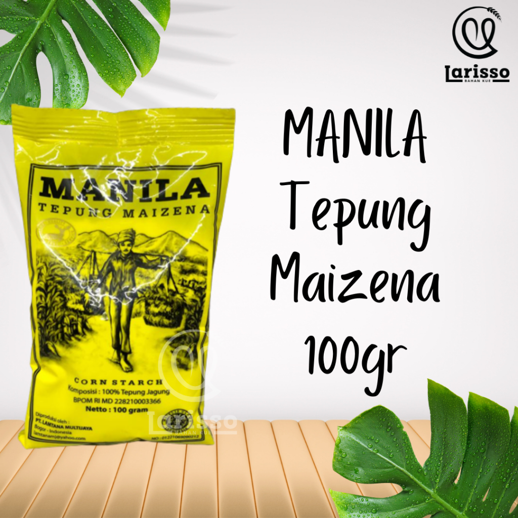 

Manila Tepung Maizena / Corn Starch 100gr