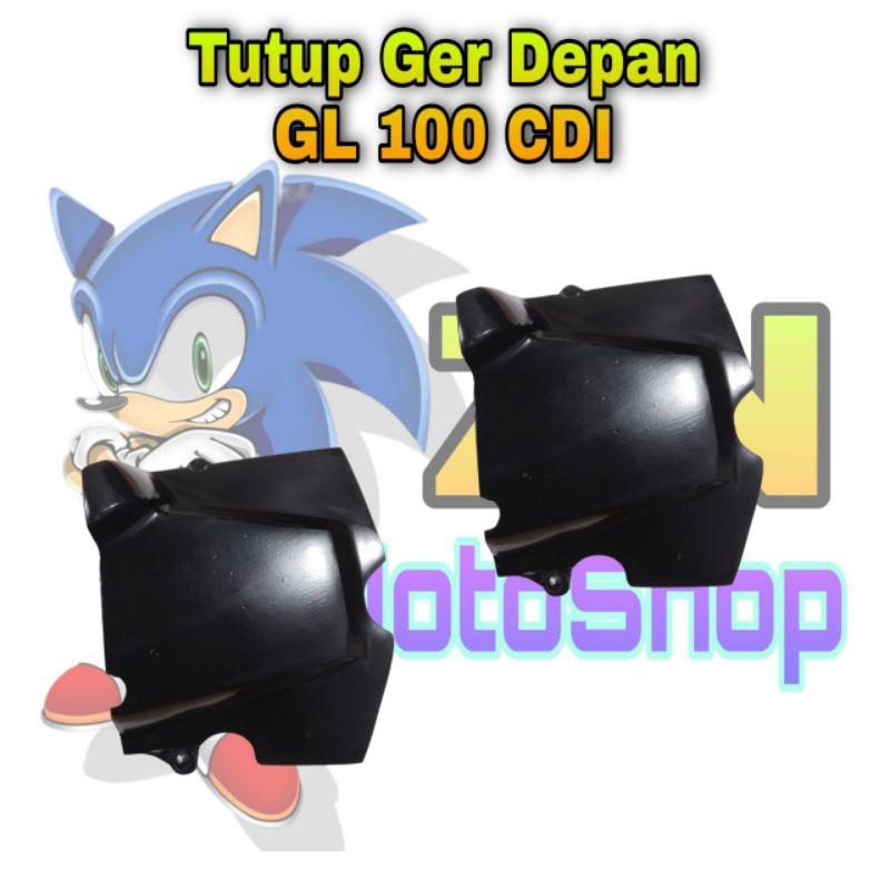 Tutup Ger Gear Gir Depan GL Pro 100 CDI GL SERIES BLACK ENGINE MODEL