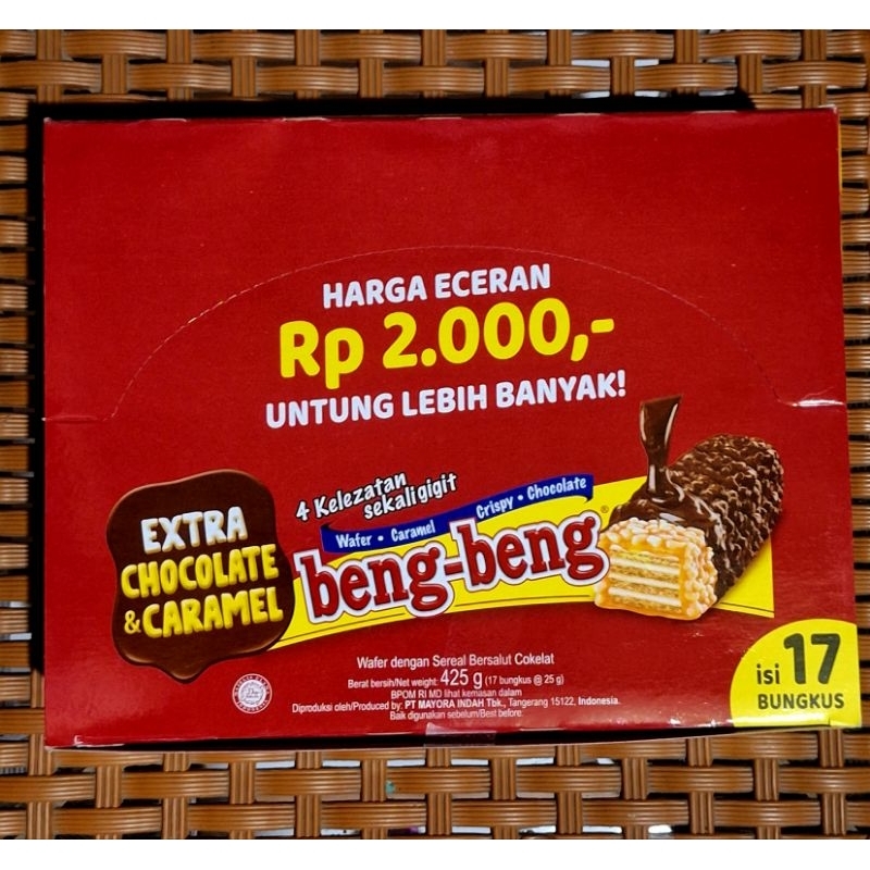 

Beng-Beng Wafer Caramel Crispy Chocolate 425g