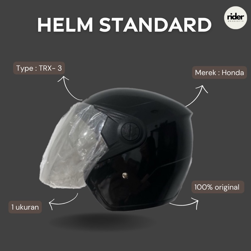 Helm Honda Ori