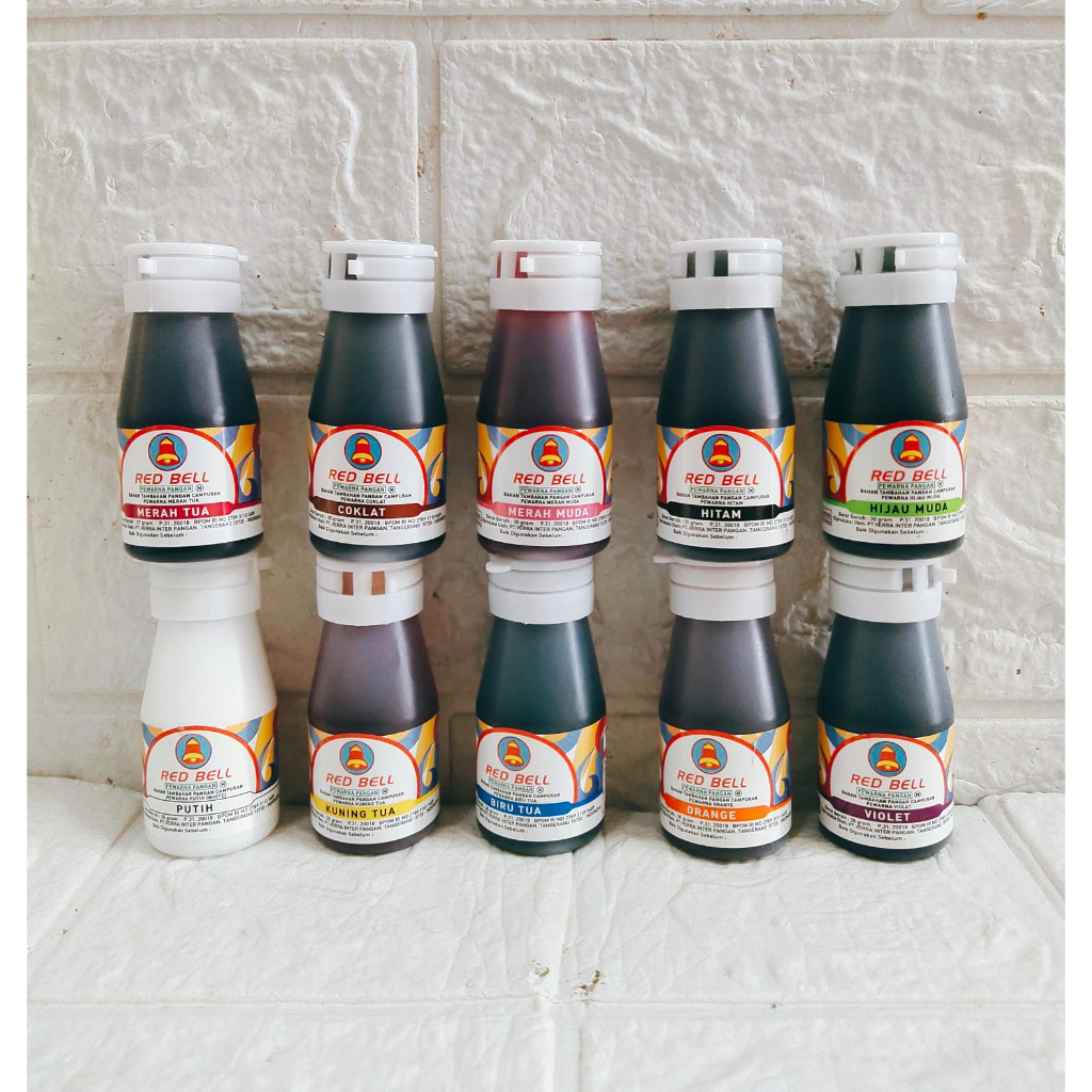 

RED BELL PEWARNA PANGAN 30 GRAM