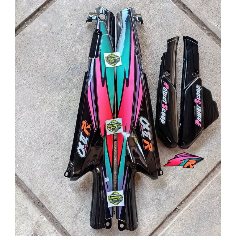 COVER BODY BELAKANG YAMAHA ALFA BODY BODI BELAKANG ALFA PLUS BOX AKI ALFA