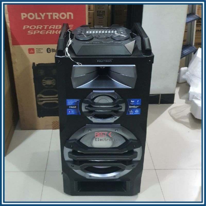SPEAKER AKTIF POLYTRON PTS 12KF15 PTS12KF15 12K15 BLUETOOTH
