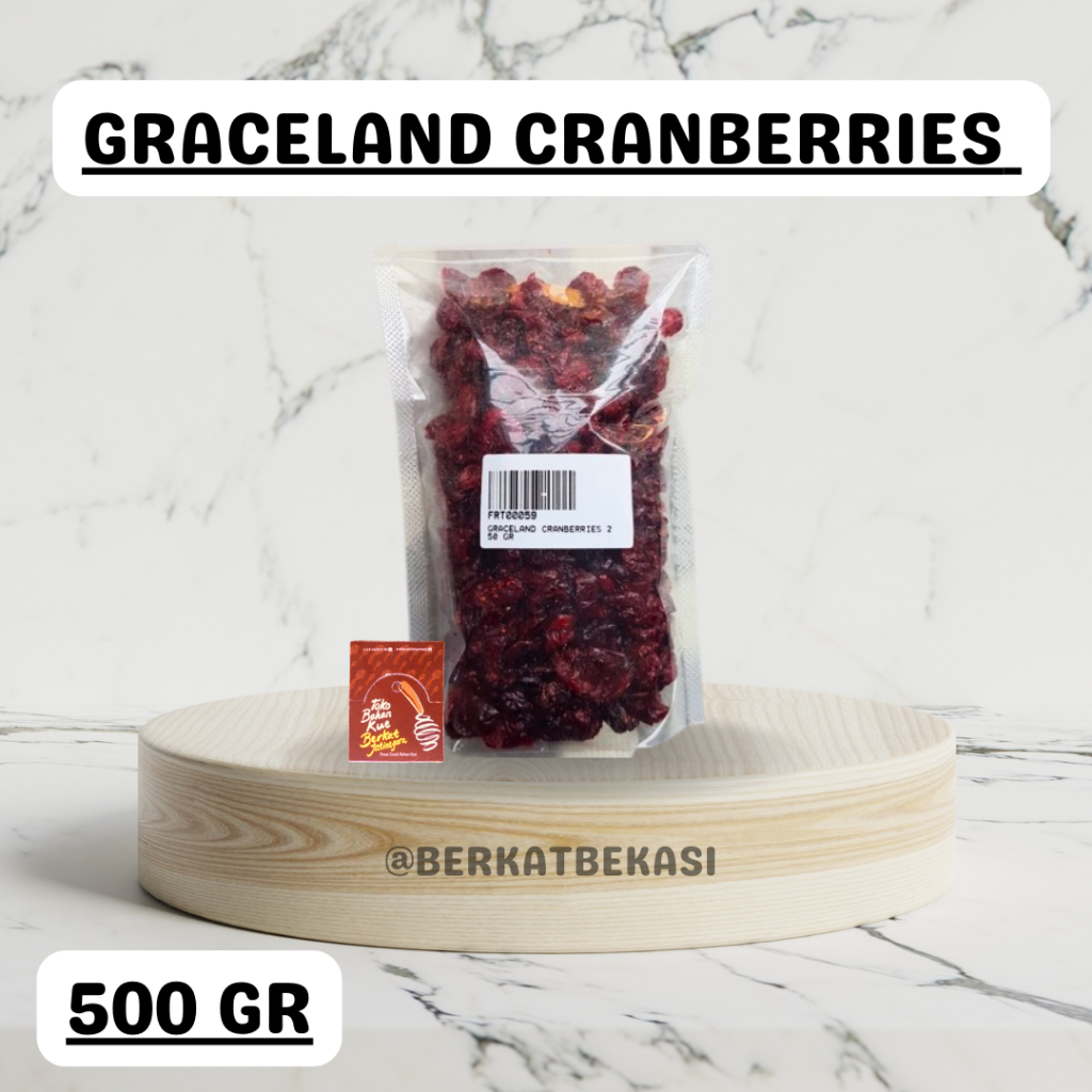 

GRACELAND CRANBERRIES / BUAH CRANBERRIES KERING /CRANBERRIE 500GR