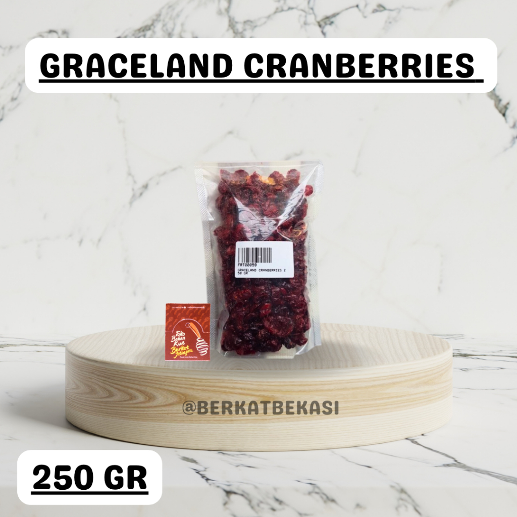 

GRACELAND CRANBERRIES / BUAH CRANBERRIES KERING /CRANBERRIE