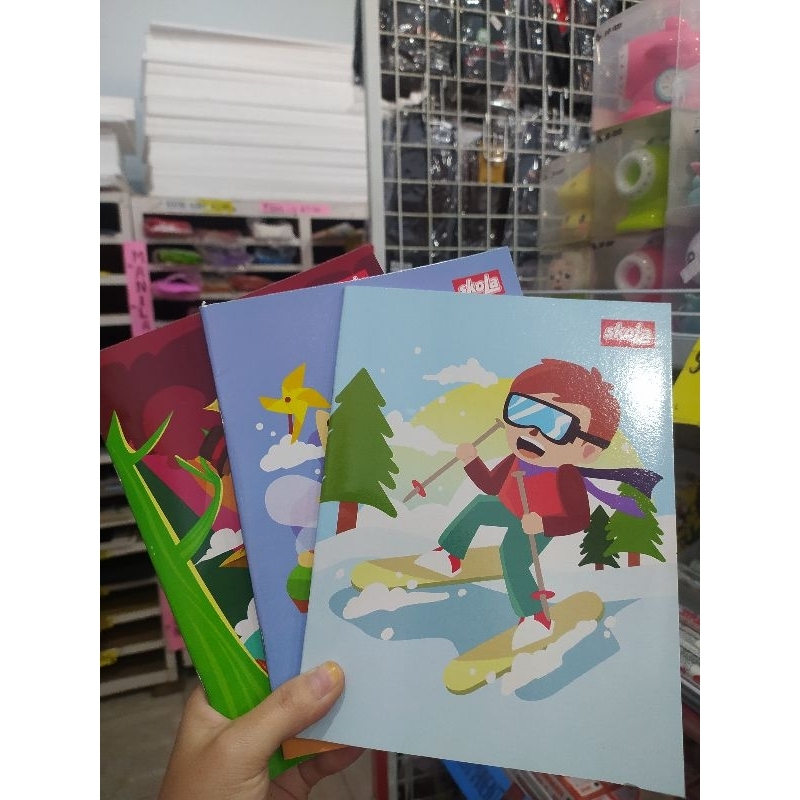 

(Ecer) buku tulis Skola isi 38 / 58 lembar