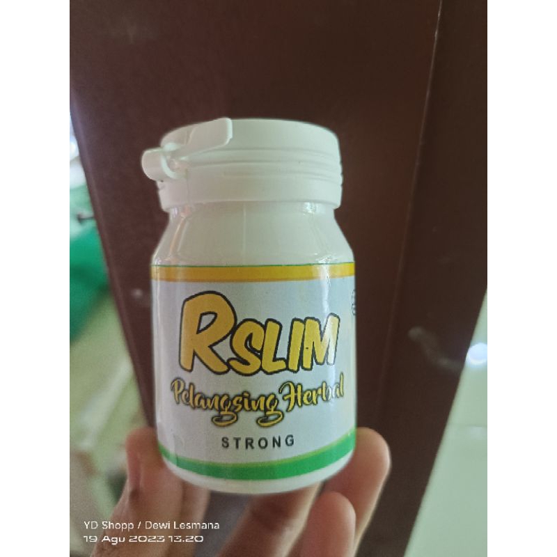 Rslim pelangsing herbal RIRIN ANGGORO 30 kapsul