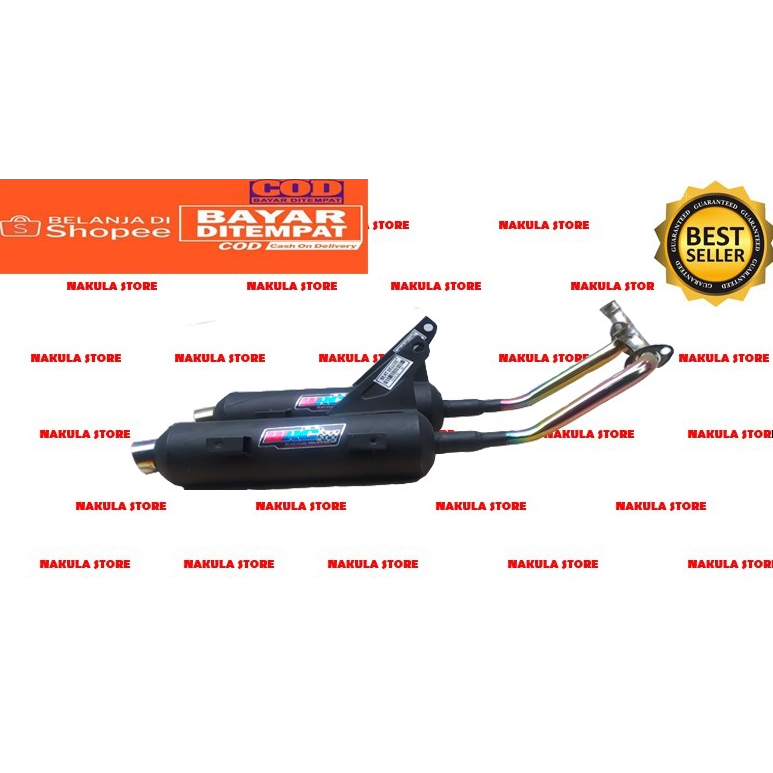 Knalpot Tsukigi Bass Padat All Matic Beat 2020-2022. Genio . Scoopy 2021/2022