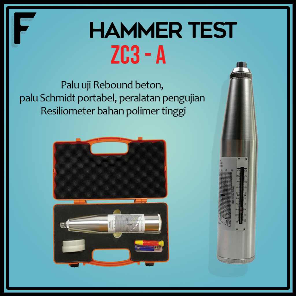 HAMMER TEST BETON ALAT UJI KUAT TEKAN BETON - ZC3A HT225U