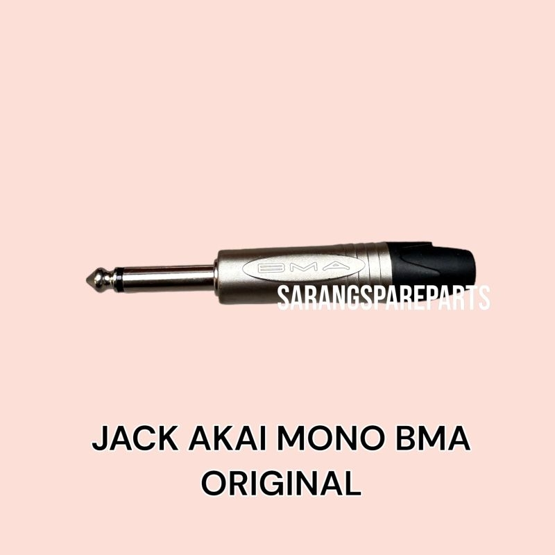 JACK AKAI MONO BMA / JEK MIKROFON / JACK MIC BMA / JAK MIK BMA