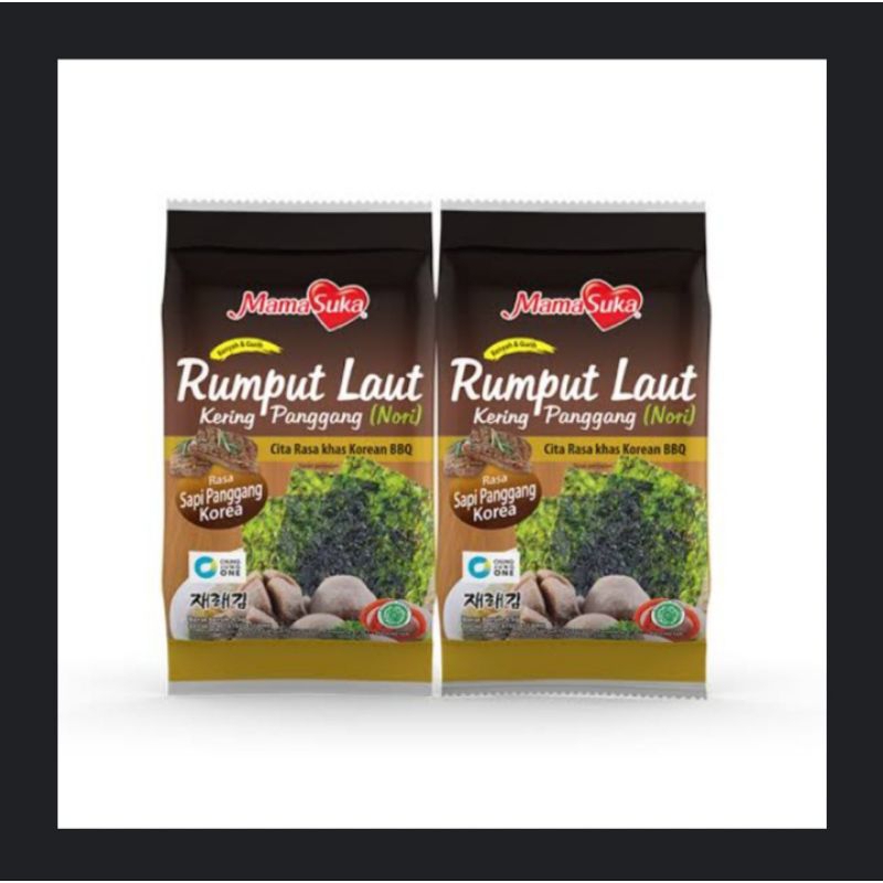 

RUMPUT LAUT MAMA SUKA PANGGANG / KOREAN BBQ / 2X4,5GR