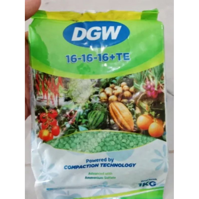 PUPUK NPK 16-16-16+TE DGW kemasan 1 KG