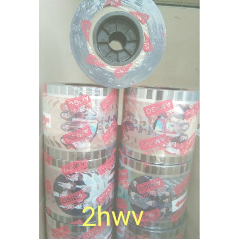 Seal Cup Lid Cup Sealer Motif Korea BTS BlackPink 2000cup(Amigo)