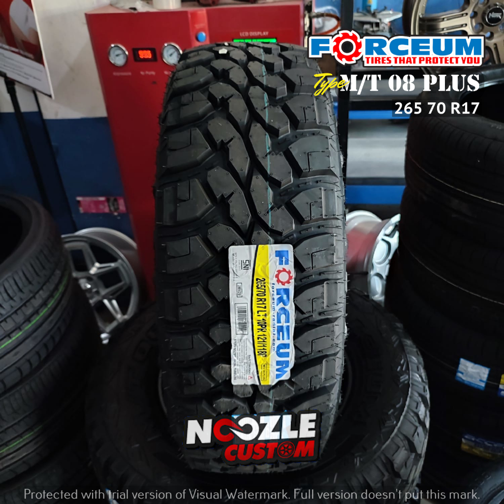 Ban offroad Ring 17 FORCEUM M/T 08 PLUS 265 70 R17 Murah Madiun Bisa Untuk Pajero Fortuner Hilux Dma